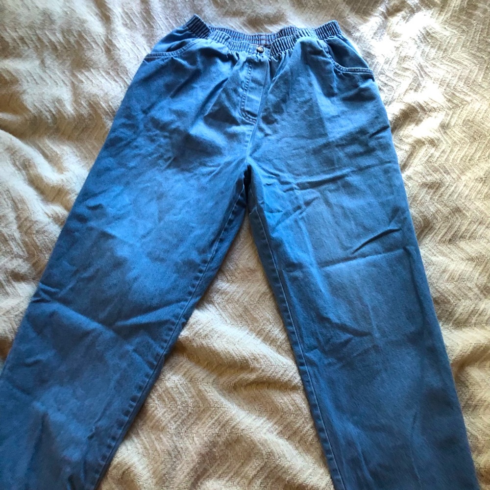 Blair jeans light blue, elastic band